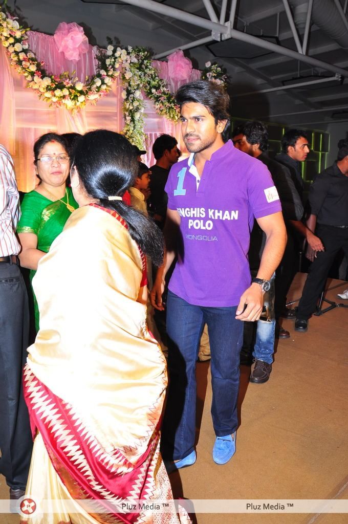 Ram Charan Teja - Puri Jagannadh daughter pavithra saree ceremony - Pictures | Picture 119079